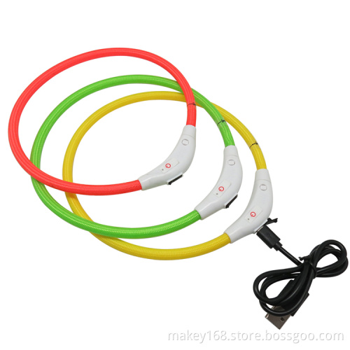 Led Light Safety Water Resistant Dog Collars